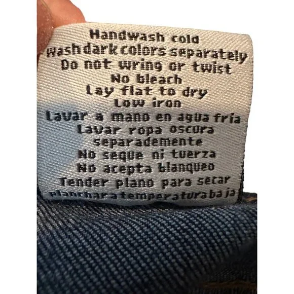 Judy Blue Stretchy Distressed Denim Jeans Acid Wash Light Blue Size 3XL #C5-10‎ - Picture 10 of 11